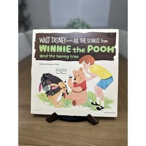 Disney Winnie the Pooh and the Honey Tree 45 rpm Record Vinyl LG-785